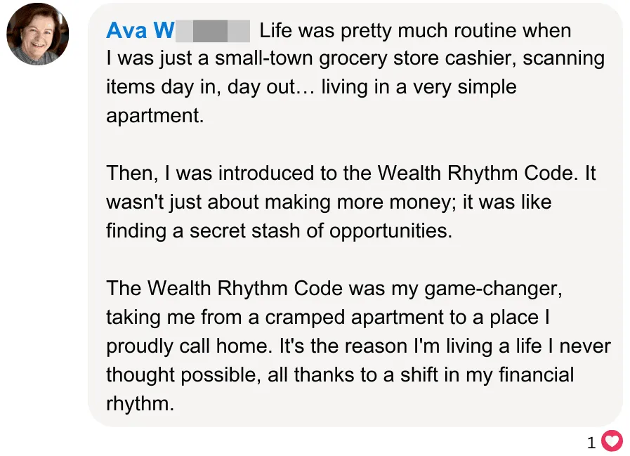 wealth rhythm code customer reviews